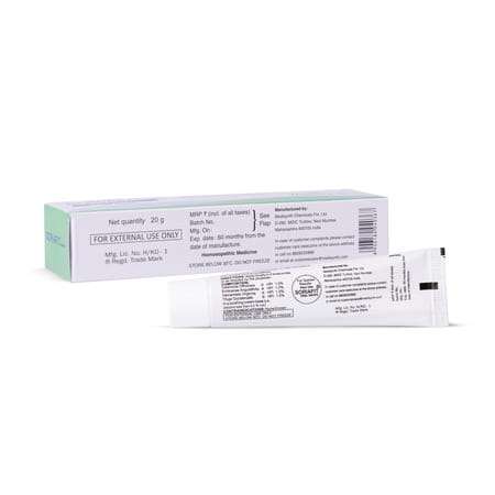 Medisynth Soriafit Cream | Homeopathic Medicine For Psoriasis | B.no. 56 | 20G Pack Of 2