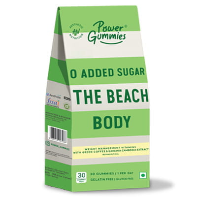 Buy POWER GUMMIES THE BEACH BODY WITH GREEN COFFEE | L-CARNITINE | VITAMIN  C FOR MEN | WOMEN
