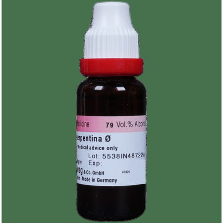 Dr. Reckeweg Rauwolfia Serp Mother Tincture Q 20 Ml