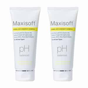 Maxisoft Herbal Anti-dandruff Shampoo | For All Skin Types | Tube | 100 Ml | Pack Of 2