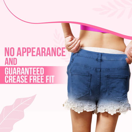 Everteen Disposable Overnight Period Panties For Heavy Flow | L-Xl Panty | 10 Pcs