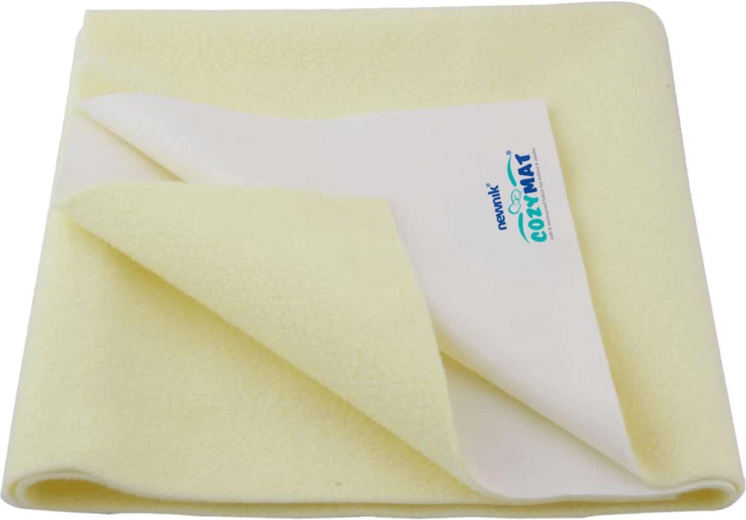 Newnik Cozymat Dry Sheet (Size: 70cm X 50cm) Small Yellow