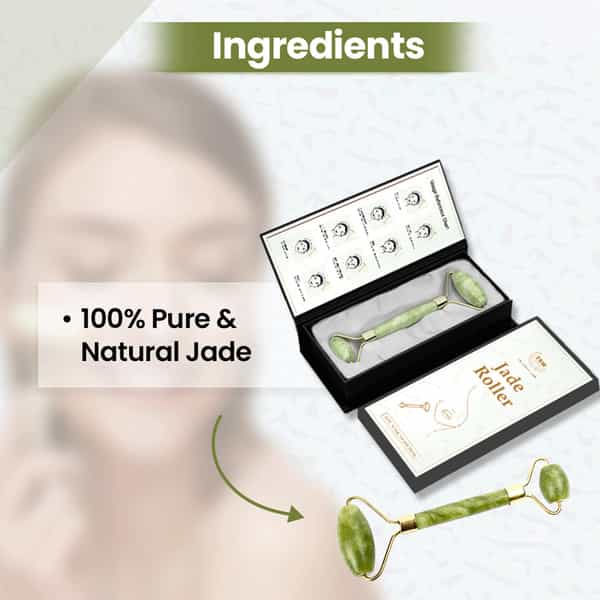 Tnw The Natural Wash Jade Roller For Improving Skin Texture