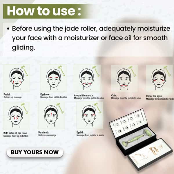 Tnw The Natural Wash Jade Roller For Improving Skin Texture