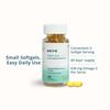 Briyo Fish Oil Mini (450 Mg Size) -60 Softgels - 71.39% Omega 3 (320 Mg Omega 3) Per 450 Mg Capsule