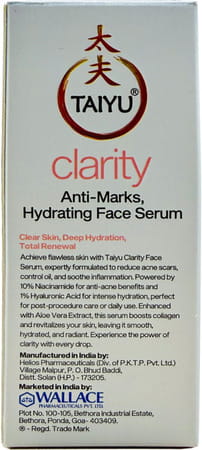 Taiyu Clarity Anti Marks Hydrating Face Serum 20 Ml