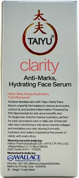 Taiyu Clarity Anti Marks Hydrating Face Serum 20 Ml