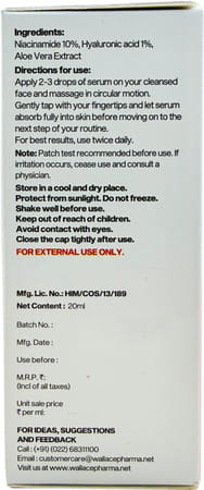 Taiyu Clarity Anti Marks Hydrating Face Serum 20 Ml