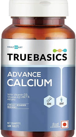Truebasics Advance Calcium - Cacium 30 Tablets