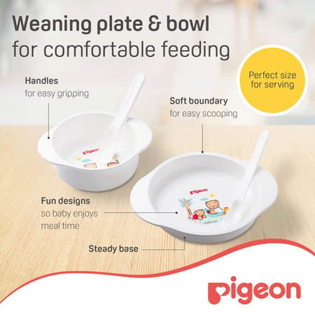 Pigeon Feeding Set Kit 6+ Month Baby