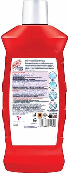 Harpic Disinfectant Bathroom Cleaner Liquid Floral - 1 L