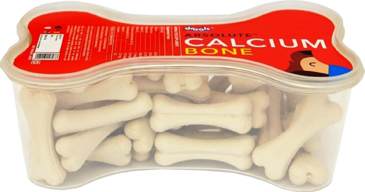 Drools Absolute Calcium Bone Jar Dog Supplement - 40 Pieces(600g)