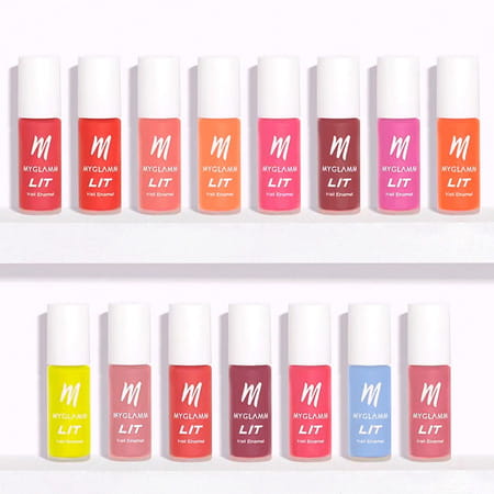 Myglamm Lit Nail Enamel-Bad Romance