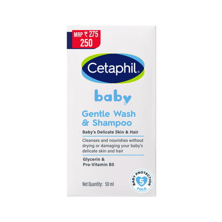 Cetaphil Baby Gentle Wash & Shampoo 50ml