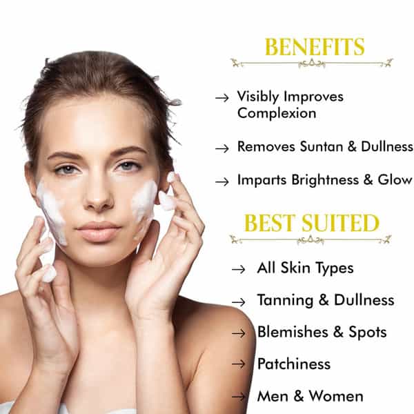 Tac - The Ayurveda Co.ubtan Foaming Face Wash With Saffron And Soapnut - 100 Ml