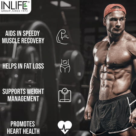 Inlife 100% Isolate Whey Protein Powder Supplement 27 Grams Protein Per Serving (Chocolate 1kg)