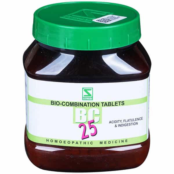 Dr. Willmar Schwabe India Bio-Combination 25 (Bc 25) Tablet 550 No's