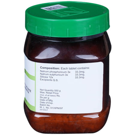 Dr. Willmar Schwabe India Bio-Combination 25 (Bc 25) Tablet 550 No'S