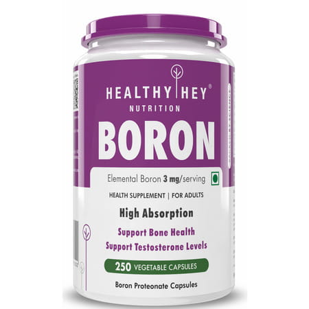 Healthyhey Nutrition Boron 250 Capsules