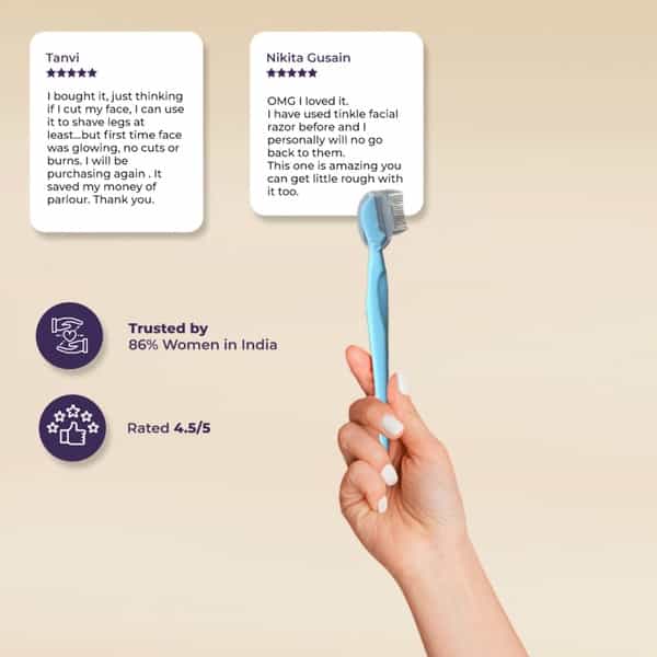 Sanfe Eyebrow Shaping Razor - Pack Of 2 For Groomed Eyebrows