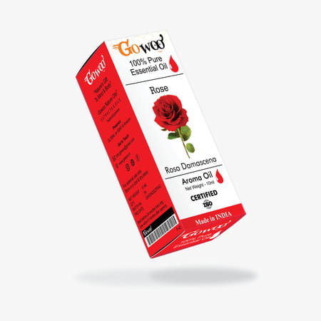 Pack Of 2 Rose Essential Oil & Calendula Carrier Oil - 100% Pure Natural & Undiluted