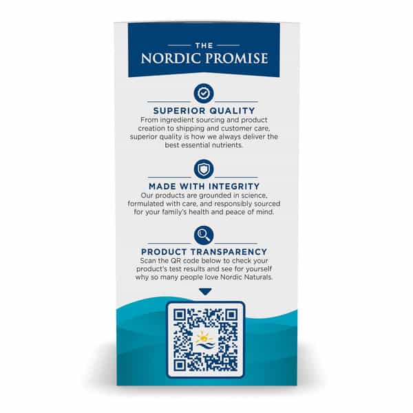 Nordic Naturals Ultimate Omega + Coq10 Omega 3 Fish Oil & Ubiquinol Lemon Flavour 120 Softgel
