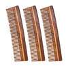 Groviva Sheesham Wood Comb 13 Fc | Hair Straightening | For Men (Pack Of 3)