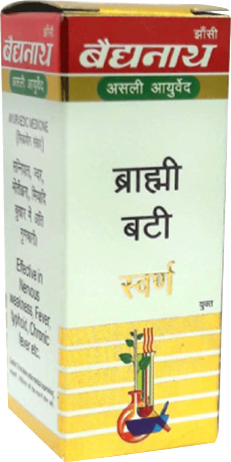 Baidyanath Jhansi Brahmi Bati (Sw.Mo.Ke.Yu.) 5 Tab