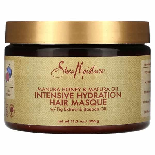 Shea Moisture Intensive Hydration Honey & Mafura Oil Masque For Dry Hair | 354Ml