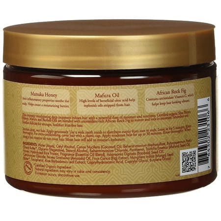 Shea Moisture Intensive Hydration Honey & Mafura Oil Masque For Dry Hair | 354ml