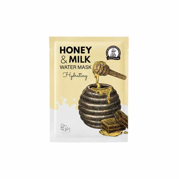 B.o.m Honey And Milk Water Mask - Hydrating - Pack Of 3