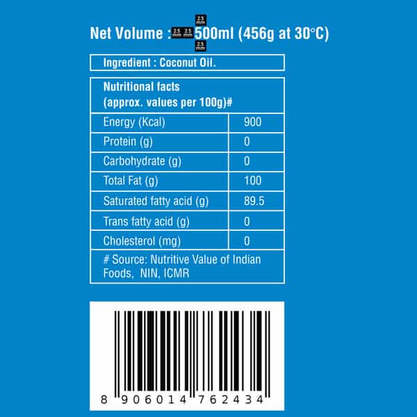 Bajaj Coconut Oil - 500 Ml