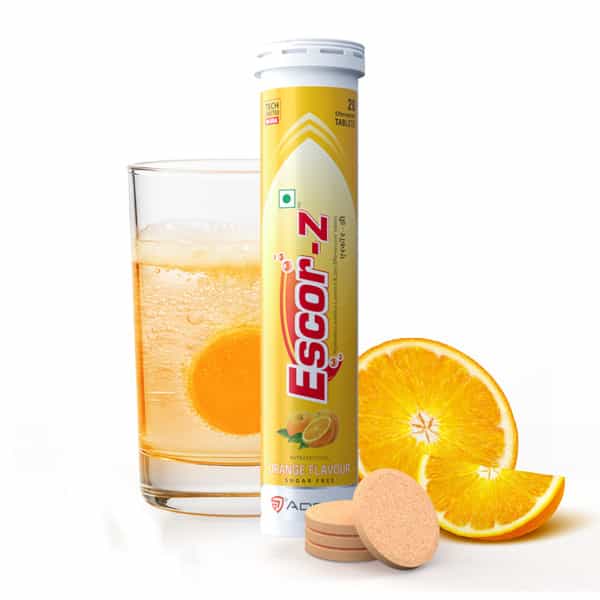 Escor Z | Orange | 20 Effervescent Tablets