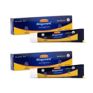 Medisynth Ringoment Cream | Anti Fungal Cream | B.no. 15 | 20gm Pack Of 2