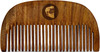 Beardo Compact Wooden Comb