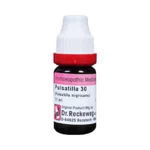 Dr. Reckeweg Pulsatilla Nigricans 30 Ch 11ml ( Pack Of 2)