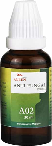 Allen Laboratories A02 Anti Fungal Drops 30Ml