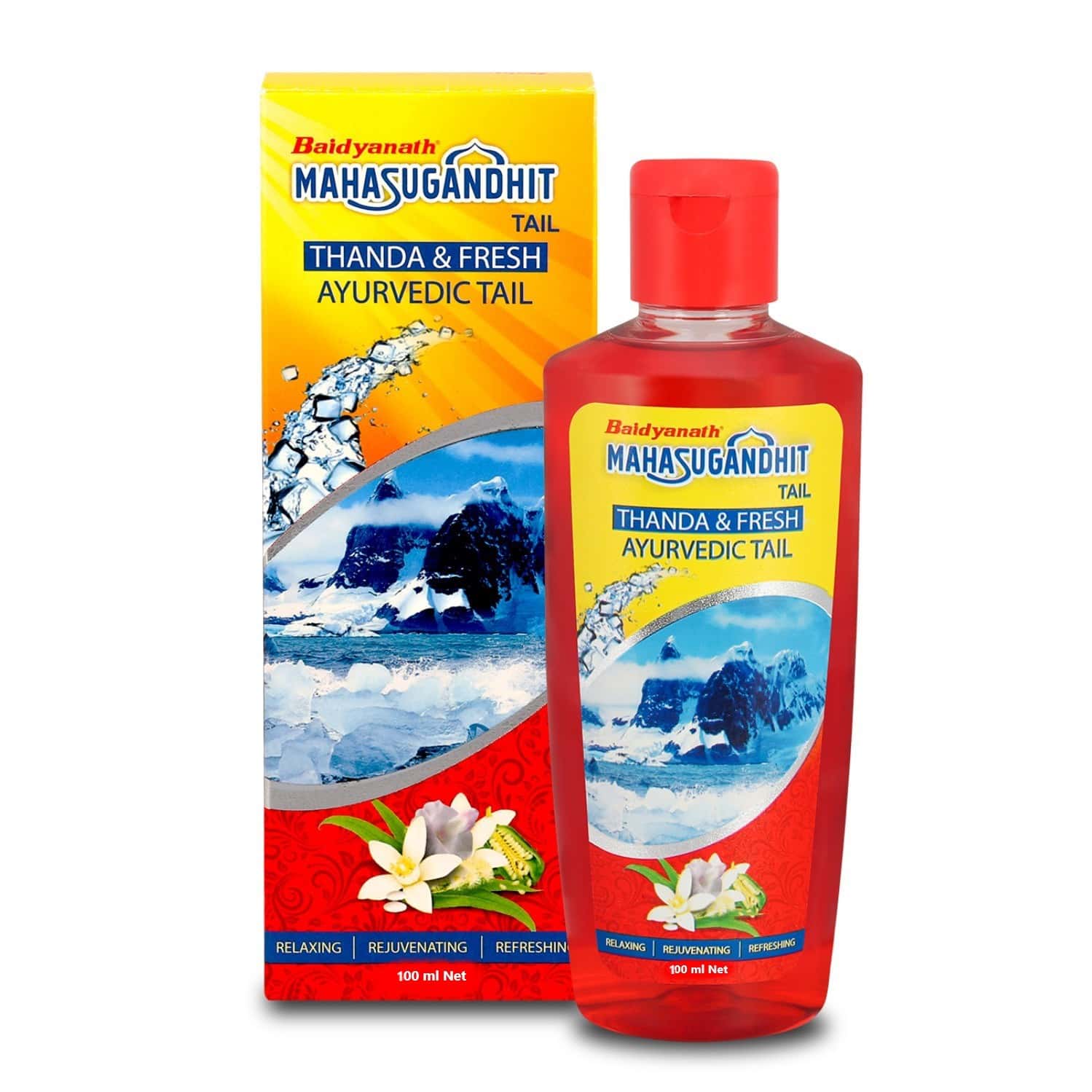 Baidyanath Ayurved Mahasugandhit Tail 100ml | Sleep | Stress & Headache Relief