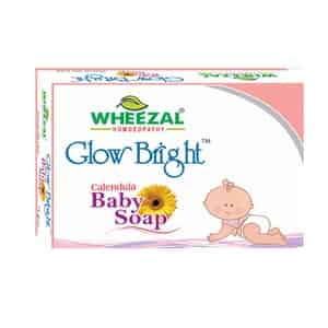 Wheezal Glow Bright Calendula Baby Soap 75 Gm
