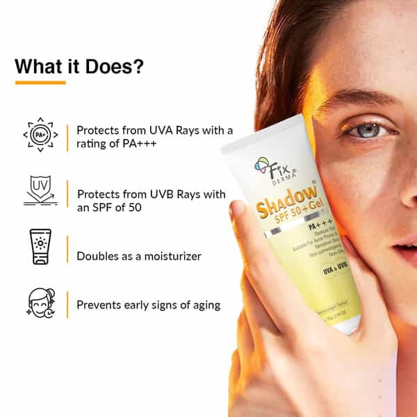 Fixderma Shadow Spf 50+ Gel 75Gm