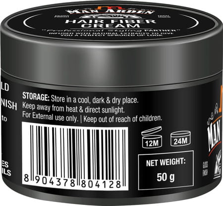 Man Arden Hair Fiber Cream Professional Styling For Hair Volume For Thin Hair -Control 50gm