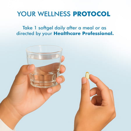 Dr. Morepen Omega 3 Deep Sea Fish Oil With 300 Mg Dha | & Vitamin A | D3 | E & K27|60 Softgel