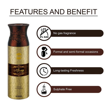 Ajmal 1 Aurum For Women 1 Wisal Dhahab For Men 1 Distraction 1 Magnetize Unisex Combo Pack Of 4 Deos