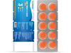 Liveasy Sore Throat & Cough Lozenges - Strip Of 10 - Orange Flavour