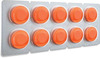 Liveasy Sore Throat & Cough Lozenges - Strip Of 10 - Orange Flavour