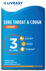 Liveasy Sore Throat & Cough Lozenges - Strip Of 10 - Orange Flavour