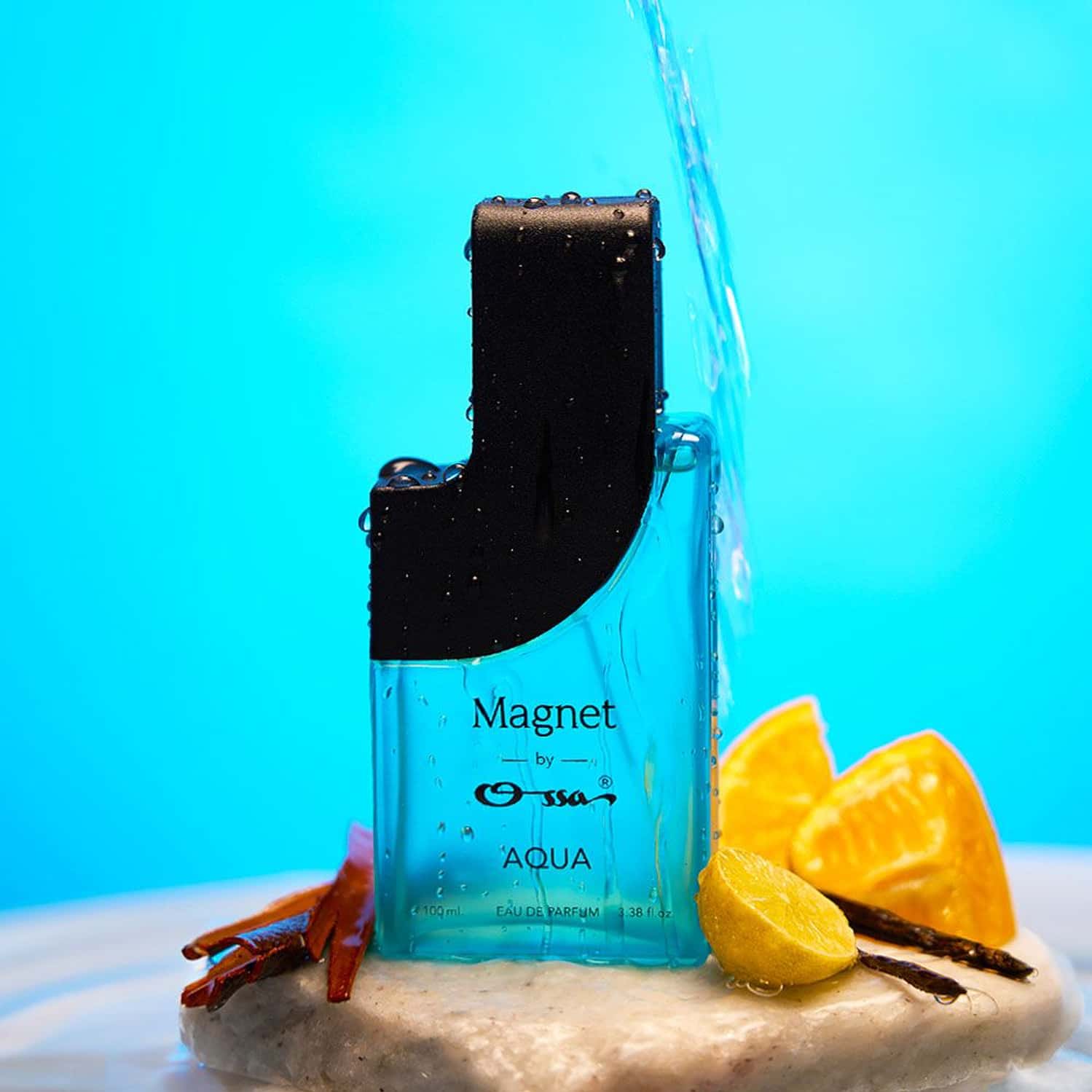 Ossa Magnet Aqua Eau De Parfum | Bergamot | Patchouli | Cedarwood | Sandalwood | Musk | Unisex 100ml