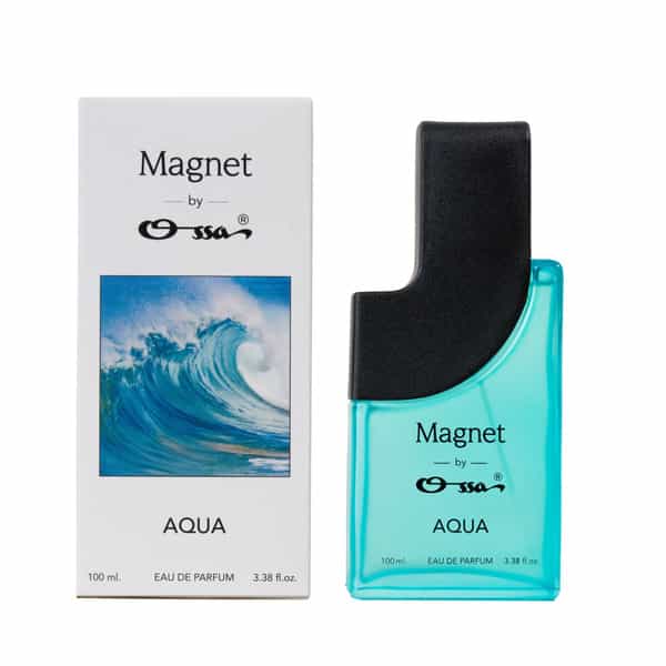 Ossa Magnet Aqua Eau De Parfum | Bergamot | Patchouli | Cedarwood | Sandalwood | Musk | Unisex 100Ml