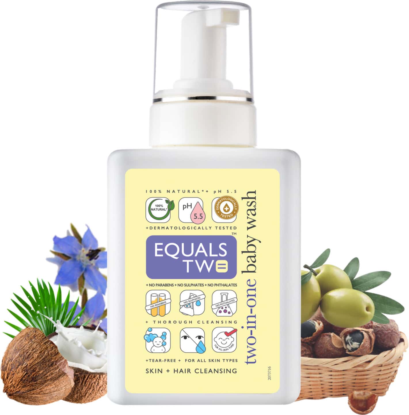 Equalstwo Two-in-one Baby Wash 500 Ml