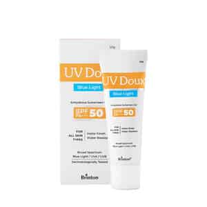 Brinton Uv Doux Blue Light Spf 50 Pa+++ For All Skin Types Sunscreen Gel 50gm